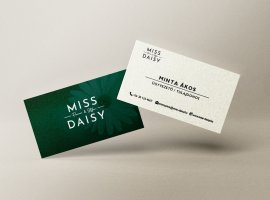 Brand design at Miss Daisy