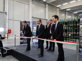 Inauguration of a worthy new warehouse