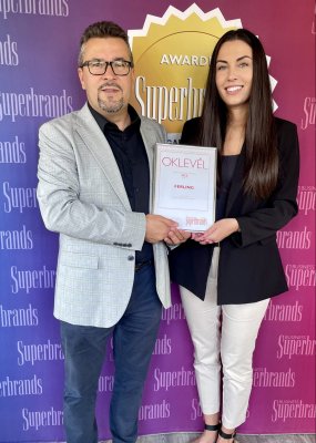 Újabb mérföldkő: 5. alkalommal érdemeltük ki a Business Superbrands díjat!